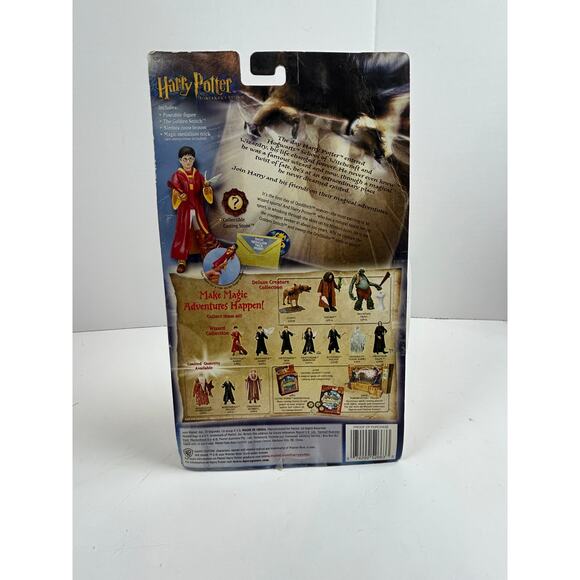 Harry Potter Quidditch Wizard Collection Figure Mattel 2001 Sealed NIB - Picture 5 of 7
